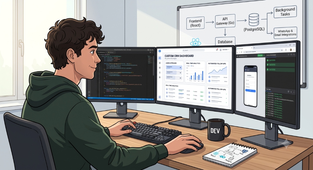 CRM architecture workspace